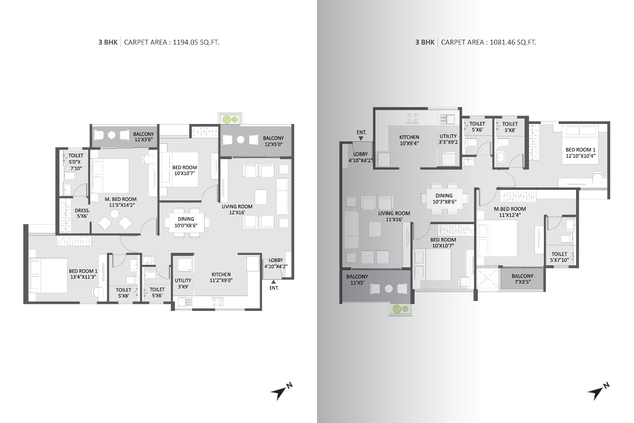 2 BHK Plan