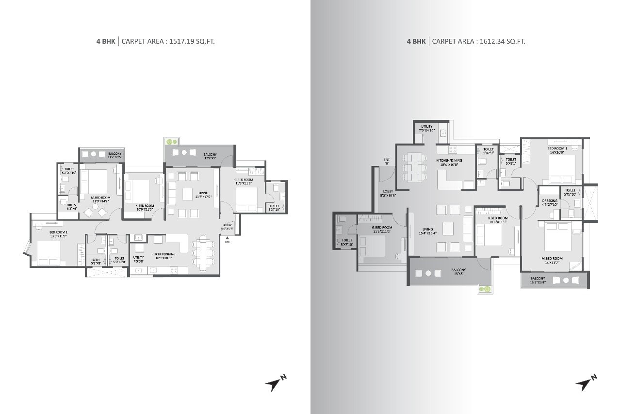 2 BHK Plan